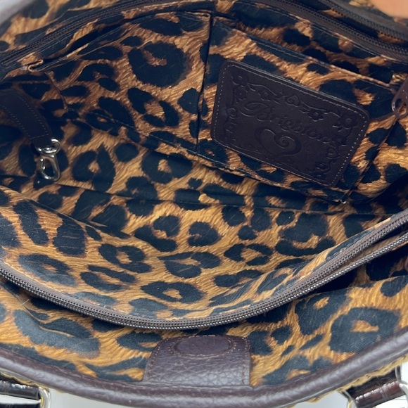 BRIGHTON WOMEN’S WOVEN CROC EMBOSSED PURSE HANDBAG SATCHEL LARGE - Picture 10 of 11